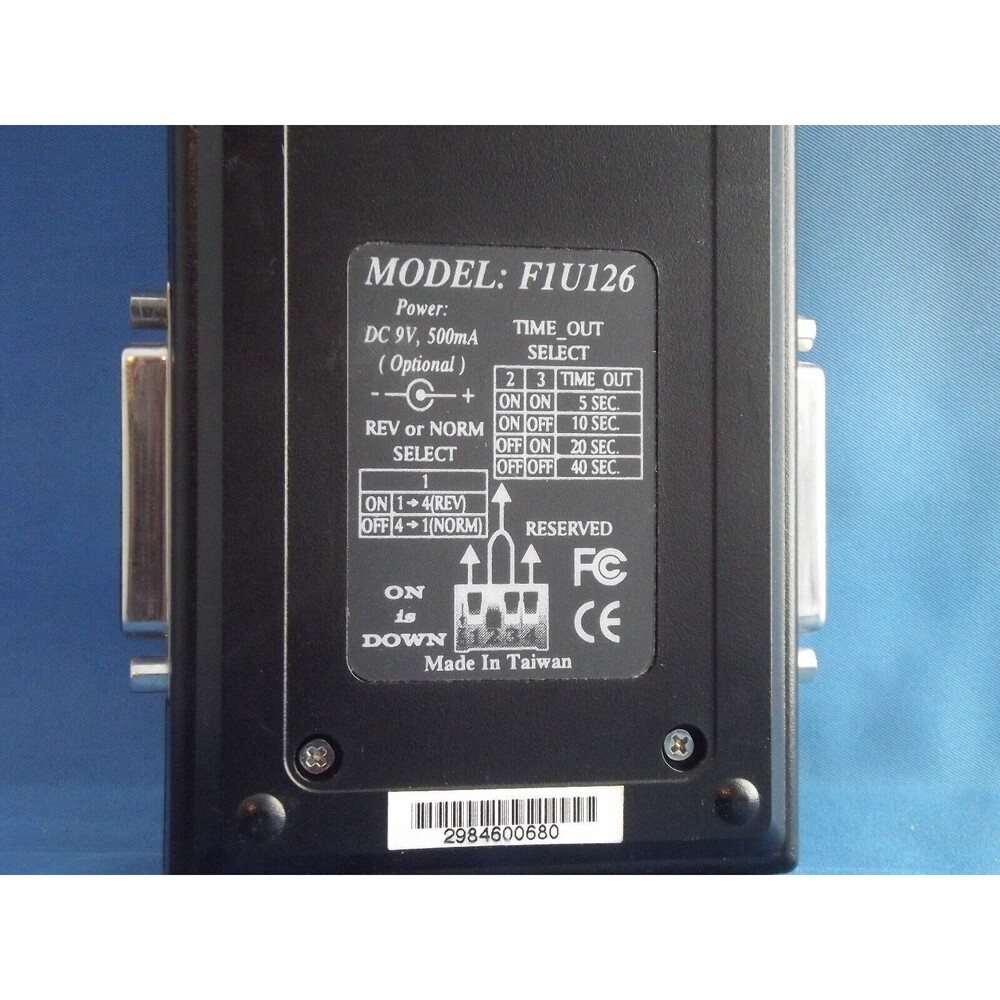 Belkin F1U126 Bitronics Parallel 4-Port AutoSwitch - Picture 4 of 4
